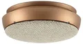 Jacob Jensen Optischer Rauchmelder mit 10 Jahre Batterie, Wartungsfrei, Gabriel-Stoff aus 99% recyceltem Polyester, Skandinavisches Design, Ø10cm, Kupfer