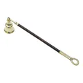 Kerzenlöscher Kerzenhalter aus Messing/Holz 26 cm Sea-Club