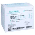 Ligasano weiß Verband 1x5x5 cm steril Inhalt: 10 St