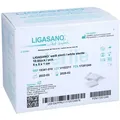 Ligasano weiß Verband 1x5x5 cm steril 10 St