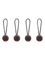 Peak Design Anchor 4-Pack (V4) - Black/Red
