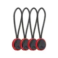 Peak DESIGN 4-PK-AN-4 ANKER 4 Pack Ersatzanker (Rot/Schwarz)