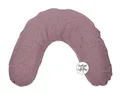 Theraline Reise Nackenkissen mittel, Ergonomisches Nackenstützkissen für optimalen Komfort, Nackenhörnchen individuell anpassbar durch Mikroperlen, Schlafkissen 100 cm x 21 cm