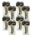 8 x Energizer Industrial 9V Block 4LR61 Blockbatterie lose für Rauchmelder