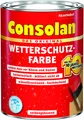 Consolan Wetterschutz-Farbe 0,75 L weiß