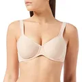 Triumph Damen BH Modern Soft+Cotton W, mit Bügel, ohne Polsterung, Verstellbare Träger, 105D, Neutral Beige