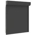 vidaXL Rollladen Anthrazit 100 x 120 cm Aluminium und Polyurethan