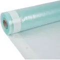 Gitterfolie m. Nagelrand 2 Breite x 1 Meter - Transparent/Grün