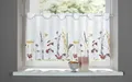 Otto Home Scheibengardine "Bille" Gr. 5, bunt, 60cm, Durchzuglöcher, 120cm
