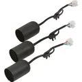 Lampenfassung E27 3-er Set