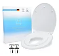 Benkstein Kinder-WC-Sitz Toilettensitz für Kinder mit Absenkautomatik (9-St), Toilettendeckel Klodeckel Klobrille mit Absenkautomatik