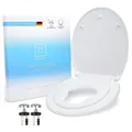 Benkstein WC Sitz Duroplast Toiletten Deckel mit Kinder & Absenkautomatik