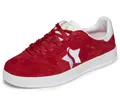 Skechers Damen Academy Court Charm Sneaker, Rot, 37 EU