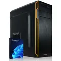 GREED® Basic 7 - Schneller PC mit Intel Core i5 - Rechner für Büro & Home mit 4,0 GHZ - 8GB DDR4 RAM - 512 GB SSD - DVD+RW + WLAN, inkl. Windows...