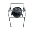 VEVOR Toilettenstuhl Nachtkommode höhenverstellbar 44-59 cm 5,8 L Eimer
