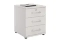 CARO-Möbel Rollcontainer TORONTO, Bürocontainer Büroschrank Schreibtischcontainer Schubladencontainer ab