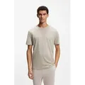 BOSS ORANGE T-Shirt Tegood Rundhalsausschnitt, Regular Fit, Logoschriftzug grau L (50)