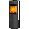 Fireplace Kaminofen Isola, 6 kW, Dauerbrand schwarz