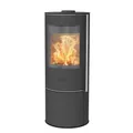 Fireplace Isola Dauerbrandofen 6 kW Kaminofen Stahl Schwarz Holzofen K6750