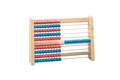 Wissner® aktiv lernen Lernspielzeug Rechenrahmen 100er Zahlenraum,  RE-Wood® Abakus Rechenschieber, RE-Plastic®