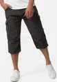 Indicode Cargoshorts Herren Nicolas Check Cargo Shorts Herrenshorts aus einer robusten Materialmischung