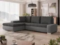 MIRJAN24 Ecksofa Orkan Mini, mit Bettkasten und Schlaffunktion, Universell, L-Form, 265x185x85 cm