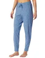 Schiesser Damen Schlafhose lang mit Bündchen Baumwolle Stretch - Mix + Relax