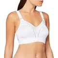 Triumph Damen Sport-BH Triaction Workout N, ohne Bügel, Gepolstert, 95D, Weiß