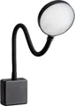 SEBSON LED Steckdosenlampe dimmbar schwarz, Steckerlampe 4W flexibel Leselampe Leuchte