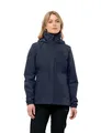 Jack Wolfskin Damen Stormy Point 2l Jkt W, Night Blue, L EU