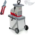IKRA Elektro Gartenhäcksler Walzenhäcksler ILH 3000 A, 3.000W, inkl. Gartenschere & Schutzbrille