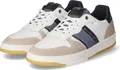 Bullboxer Herren Low Sneaker Weiß Glattleder Größe: 43