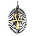 Materia Ägyptisches Kreuz Anhänger Silber 925 Damen KA-293