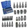 Set Torx-Bit-Steckschlüssel Torx Star 30-tlg. E und T Steckschlüssel