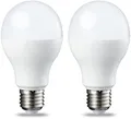 Amazon Basics E27 LED Lampe, 14W (ersetzt 100W), warmweiß, dimmbar - 2er-Pack