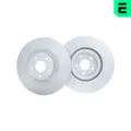 2x Optimal Bremsscheibe BS-1008HC für FORD
