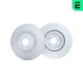 2x Bremsscheibe OPTIMAL BS-1008HC passend für FORD
