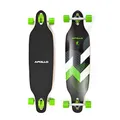 Apollo Longboard SUVA Flex III Special Edition Komplettboard mit High Speed ABEC Kugellagern inkl. Skate T-Tool, Drop Through Freeride Skaten Cruiser Boards