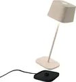 Ofelia Pro Sand LED-Tischleuchte, wiederaufladbar und dimmbar