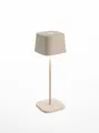 Zafferano Akku-Tischlampe Ofelia Pro Sand