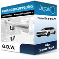 G.D.W. Anhängekupplung abnehmbar passend für Kia Sportage 07.2018-09.2022 neu