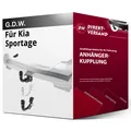 Anhängerkupplung abnehmbar für Kia Sportage 06.2025-jetzt neu