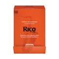 D'Addario Woodwinds - Rico Tenorsaxophonblätter - Tenor Saxophon Blätter - Stärke 3.0, 50-Packung
