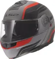 LS2 FF908 Strobe II Monza Schwarz-Grau-Rot matt Klapphelm 22.06 L