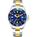 Gigandet Automatikuhr Edelstahl Silber Blau Sea Ground - G2-001