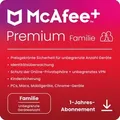 McAfee+ Premium Family, 6 User, unbegrenzte Geräte - 1 Jahr, ESD, Download