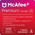 McAfee+ PREMIUM Family Security 2+4 Nutzer, unbegrenzte Geräte,1 Jahr,Download