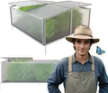 GARMIO® Frühbeet Mini Gewächshaus Calla mit Dachfenster, UV-Schutz, Alu Frühbeet, Mini-Gewächshaus, Treibhaus, Frühbeetkasten