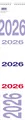 2026 GÜSS Streifenkalender