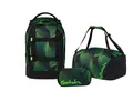 Satch Schulrucksack-Set PACK Seismic Green 3-teilig